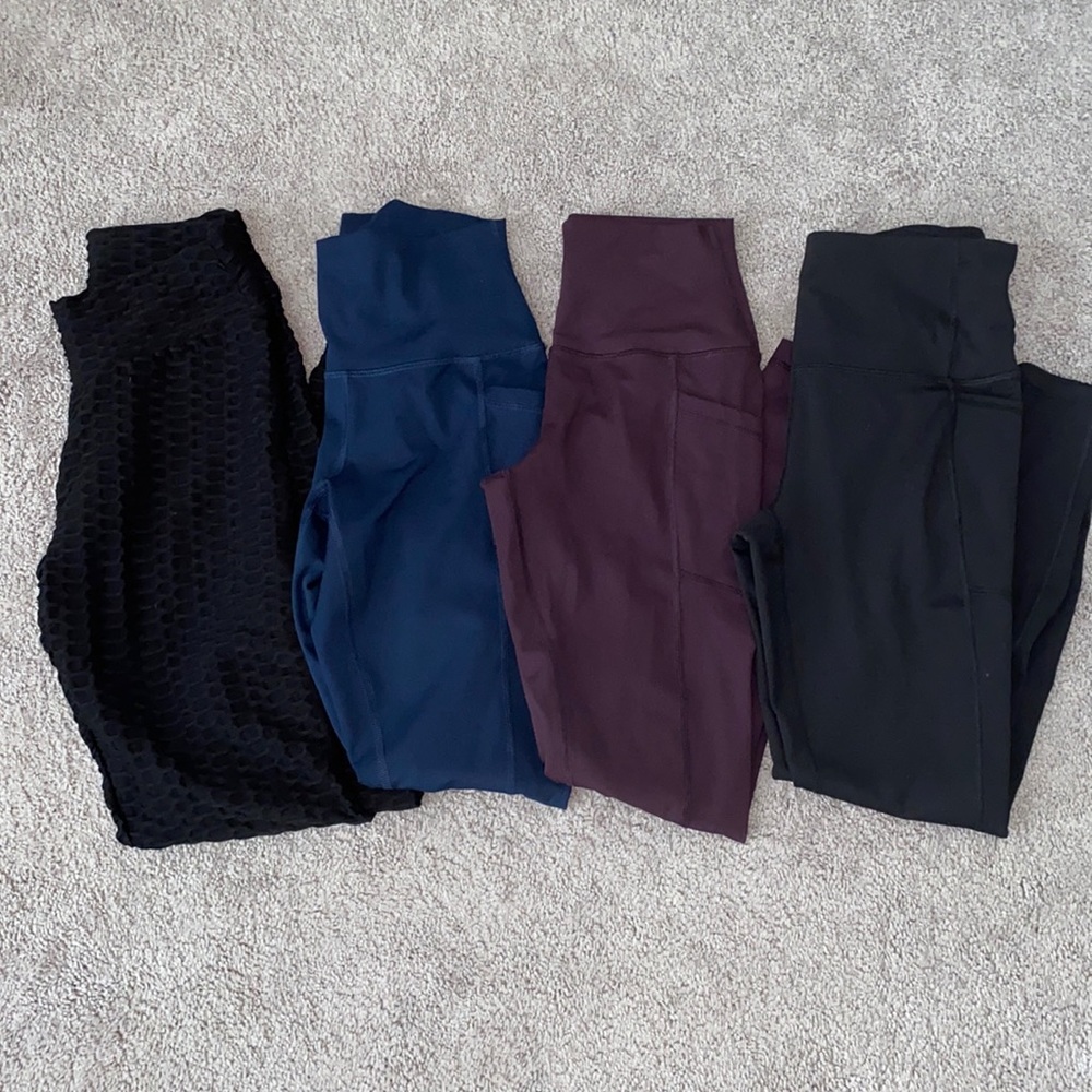 4 pairs of random brand leggings